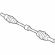 Mazda GD81-25-50XA Axle Assembly