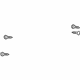 Mazda F18932750 Side Cover Screw
