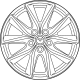 Mazda 9965-05-8000 Wheel, Alloy
