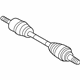 Mazda GP07-25-60XR-00 Axle Assembly
