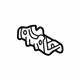 Mazda LC62-54-152C Lock Bracket