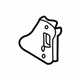 Mazda LC62-54-174 Reinforcement Bracket
