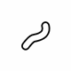 Mazda GS3L-32-684 Power Steering Return Hose