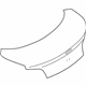 Mazda FEY1-52-61X Trunk Lid
