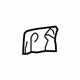 Mazda KD53-51-U30 Wheel Opening Molding Bracket