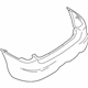 Mazda EC04-50-221H-78 Bumper Cover