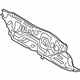 Mazda GMD9-53-400 Lower Dash Panel Mazda GMD9-53-400 Lower Dash Panel