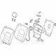 Mazda KB7W-57-400C-02 Seat Back Assembly