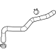 Mazda MH01-15-74Y Outlet Hose Mazda MH01-15-74Y Outlet Hose