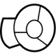 Mazda BDGH-66-960 Speaker