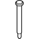 Mazda DGH9-66-A91 Woofer Mount Bolt
