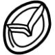 Mazda VA40-51-731 Emblem Mazda VA40-51-731 Emblem