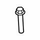 Mazda 9982-10-620 Center Reinforcement Stud