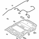 Mazda BGAA-68-03ZC-06 CEILING, TOP