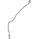 Mazda D10E-67-500 Washer Hose