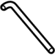 Mazda DD2G-67-501 Upper Hose