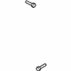 Mazda 9XG1-10-977L Dash Reinforcement Lower Bolt Mazda 9XG1-10-977L Dash Reinforcement Lower Bolt