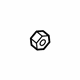 Mazda 9090-10-802 Reinforcement Nut Mazda 9090-10-802 Reinforcement Nut