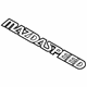 Mazda B37F-51-721 Nameplate Mazda B37F-51-721 Nameplate