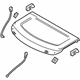 Mazda BHN9-68-310A-02 Luggage Cover