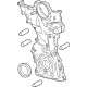 Mazda PXK8-10-500 Cover, Timing Chain Mazda PXK8-10-500 Cover, Timing Chain