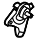 Mazda BDTS-88-151 Recline Lever