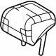 Mazda DDAM-88-340-02 Headrest, Center