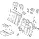 Mazda DDAJ-57-450E-39 Back(Left), Rear Seat Mazda DDAJ-57-450E-39 Back(Left), Rear Seat