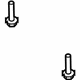 Mazda 9KHB-01-060 Bracket Lower Bolt