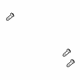 Mazda EF92-88-1G8A-70 Headrest Guide