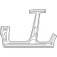Mazda KBYW-70-271C Center Pillar & Rocker Mazda KBYW-70-271C Center Pillar & Rocker