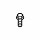 Mazda 9946-30-616B Crossmember Screw