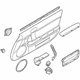Mazda NH28-68-42YF-02 Door Trim Panel