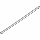 Mazda D651-50-640G Belt Weatherstrip