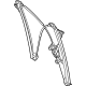 Mazda DGH9-58-590A Arm/Base (Right), Window Mazda DGH9-58-590A Arm/Base (Right), Window