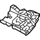 Mazda VA40-70-244A Reinforcement (Right), Front Pillar Mazda VA40-70-244A Reinforcement (Right), Front Pillar