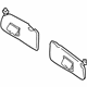 Mazda EF91-69-270-38 Sunvisor