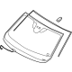 Mazda DN4J-63-900B Windshield