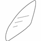 Mazda ZZC0-69-1G1 Mirror Glass