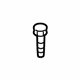 Mazda 1395-68-676-00 Upper Seal Fastener