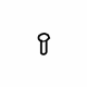 Mazda 9983-30-408 Plate Screw