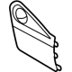 Mazda KR9P-57-046-02 Cover(Right), Anchor-Seat Belt