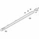 Mazda BCJH-51-P40D-13 Rocker Molding Mazda BCJH-51-P40D-13 Rocker Molding