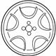 Mazda 9965-F6-6050 Wheel, Alloy