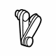 Mazda ZZM0-58-370 Regulator Handle