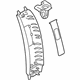 Mazda D651-68-210E-75 Upper Center Pillar Trim