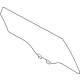 Mazda KMV6-72-510 Glass(Right), Door-Rear Mazda KMV6-72-510 Glass(Right), Door-Rear