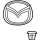 Mazda BBN9-51-730B Emblem Mazda BBN9-51-730B Emblem