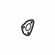 Mazda K801-40-450 Front Pipe Gasket