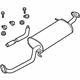 Mazda AJ17-40-100B Muffler & Pipe